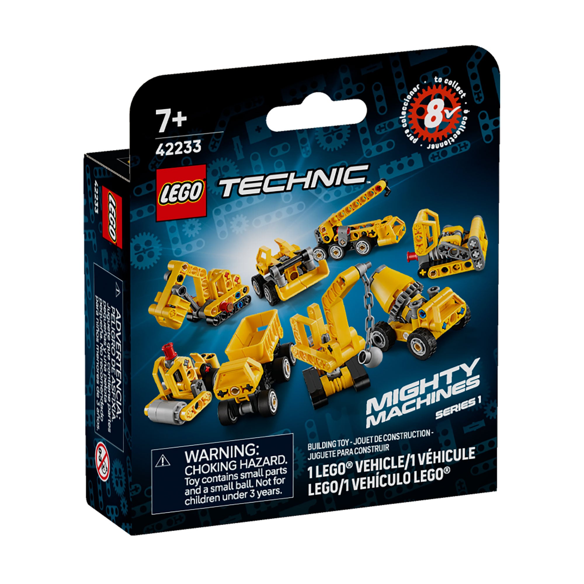 Конструктор LEGO Technic Потужні машини, від 7 років, 44 деталі (42233)